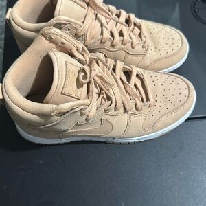 Nike Tan High-Top Sneakers
